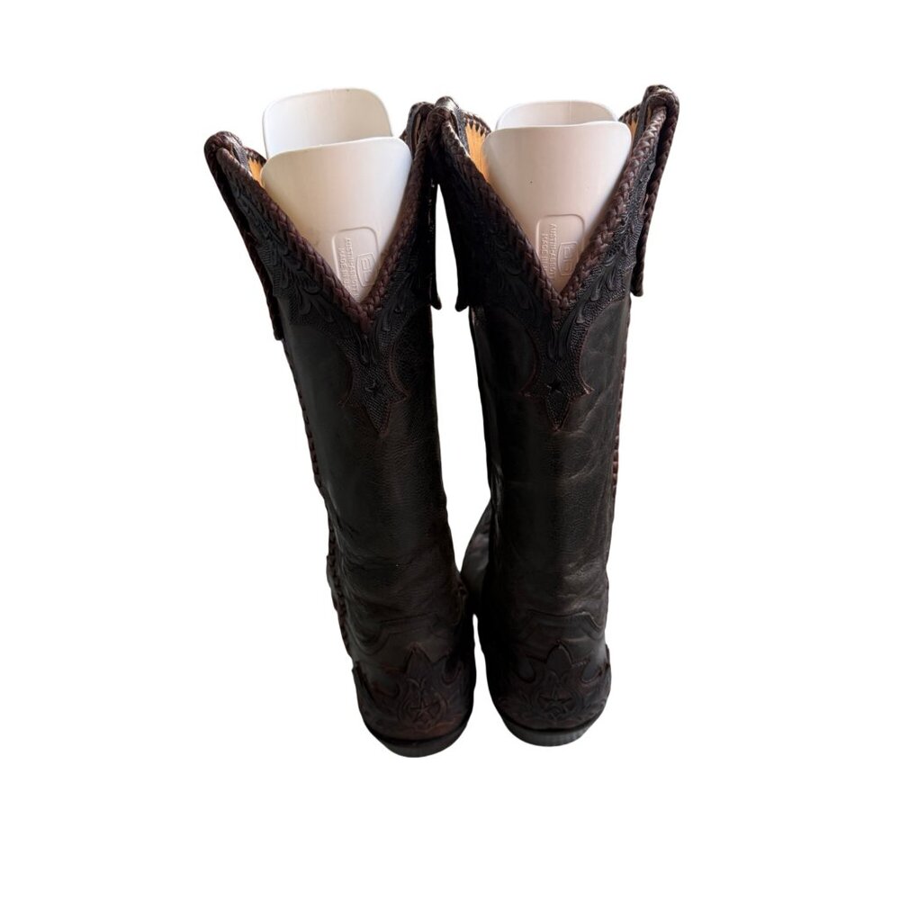 Old Gringo Julian Hand Tooled Cowboy Boots Men’s Size 8.5 D Women’s Size 10 - Picture 9 of 16